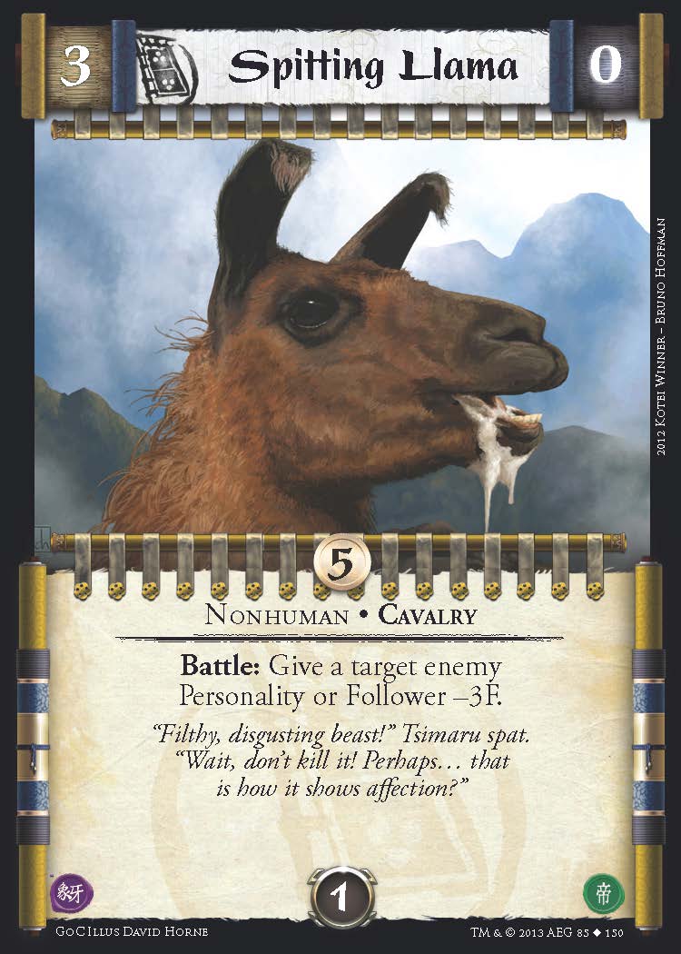 Spitting Llama
